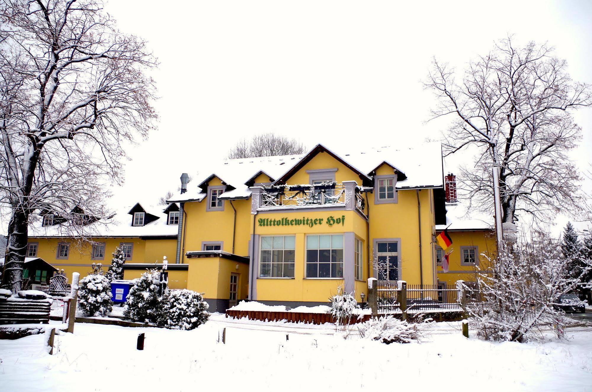 Hotel Alttolkewitzer Hof Dresde Exterior foto